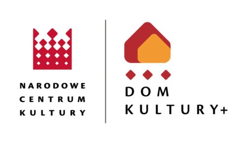 Logo Narodowego Centrum Kultury i programu Dom Kultury plus