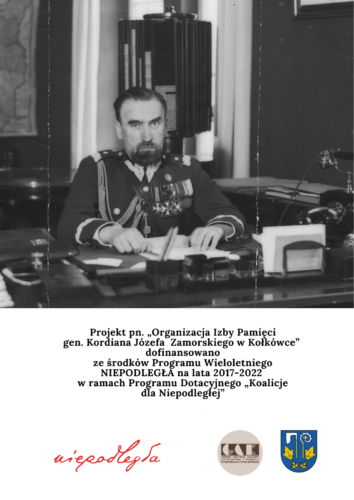 Zdjęcia Józefa Kordiana Zamorskiego wraz z logo Niepodległej