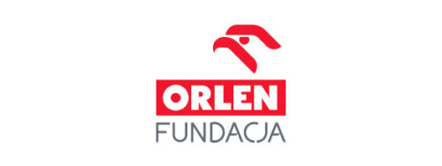 Logo fundacji Orlen